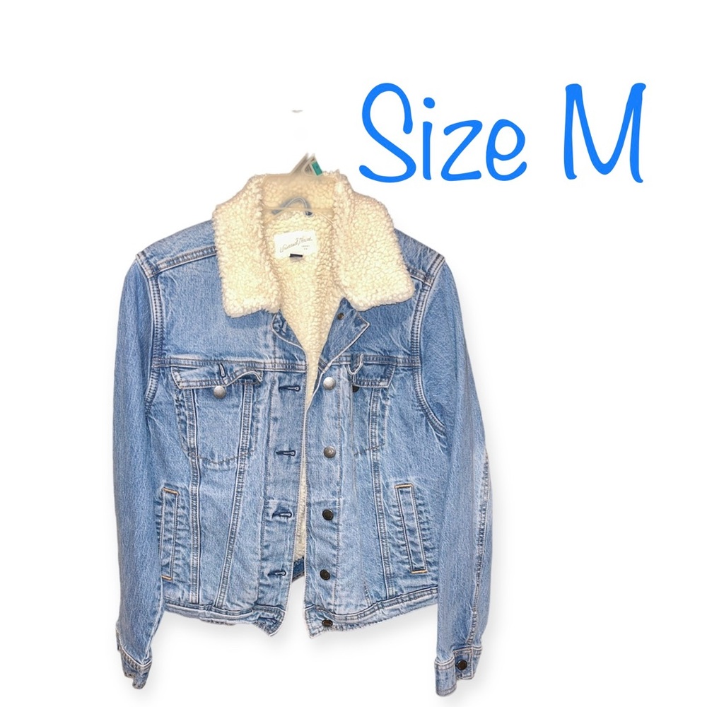 Universal Thread Sherpa Lined Denim Jacket